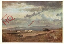 Picture Postcard, J.B.C. Corot, La Campagne Romaine