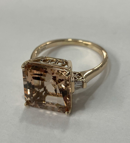 18ct rose gold large - gold,