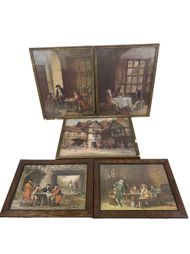 Framed print set - framed,