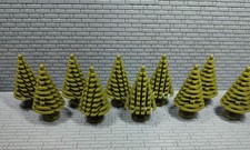 MOC 10x Plants Accessories City House Trees Pine Bush Green Building Bricks