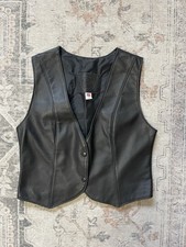 Vintage Genuine Leather Vest