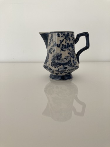 Blue white jug vintage - &,