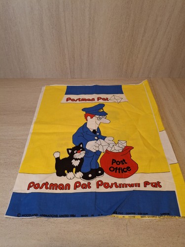 Vintage postman pat material - postman,