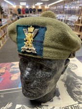 Vintage British Army Royal Regiment of Scotland Tam O'Shanter Bonnet Beret Hat