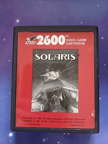 Atari 2600 solaris video - 2600,
