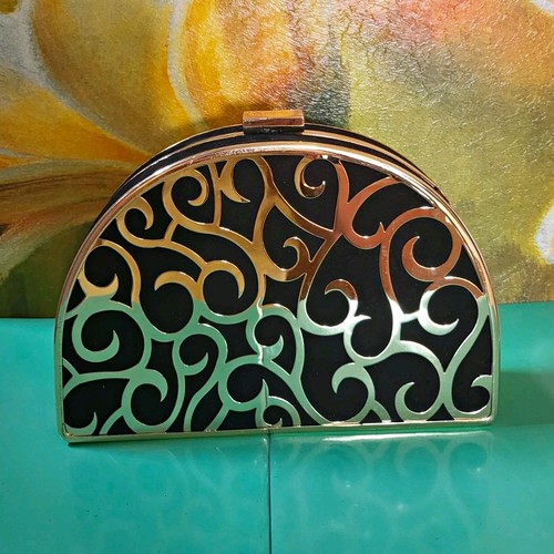 Dune black gold swirl - dune, half