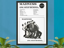 Madness One Step Beyond Fine Art Album Poster