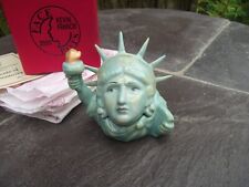 Kevin Francis Face Pot Trinket Box Statue of Liberty Miss Liberty Retired Ltd Ed