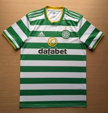 adidas 2020-21 Celtic Home Football Shirt. Medium. 21" PTP.
