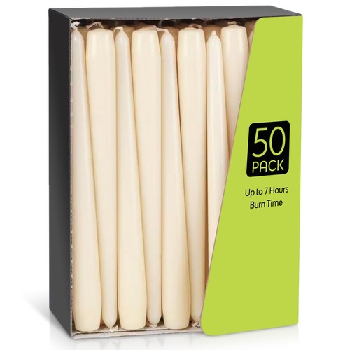 Taper dinner candles non drip - dinner, candles,