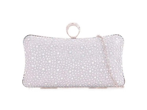 Silver diamanté jewelled - diamanté,