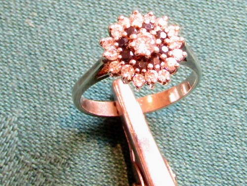 Ring size sterling silver - o,