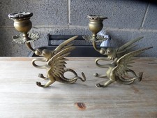 Pair antique brass - antique,