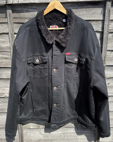 Wrangler mens black - wrangler, sherpa