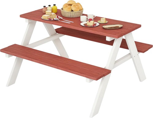 Kids picnic table set wooden - kids,