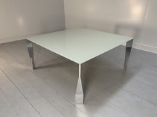 Molteni & C "Diamond" Table - Square Occasional/Dining Table - In Glass
