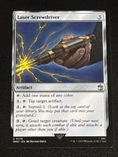MTG Universes Beyond: Doctor Who Laser Screwdriver 0178 NM