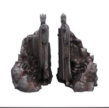 NEMESIS NOW LORD OF THE RINGS GATES OF ARGONATH BOOKENDS 19CM NEW AND BOXED