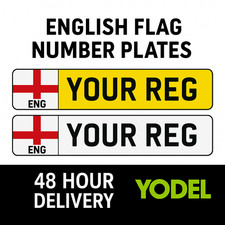 English England Flag Number