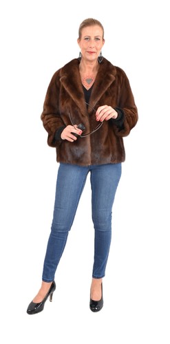 Us5869 real mink fur jacket - us5869,