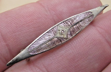 Antique Sterling Silver & Enamel Charles Horner Art Nouveau Arts & Crafts Brooch