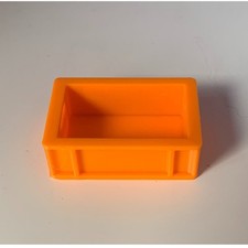 Fish crates orange - fish, model