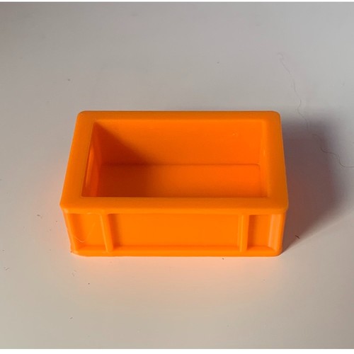 Fish crates orange model - crates, -orange