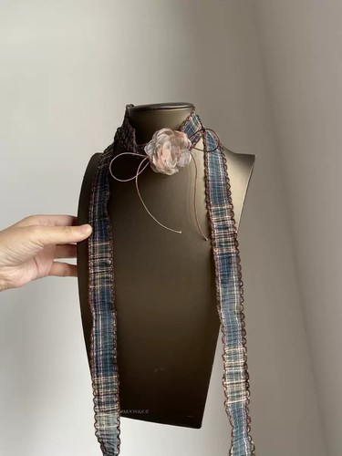 Maillard scarf necklace - scarf,