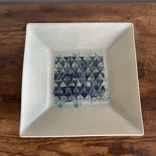 Studio pottery large square - studio,