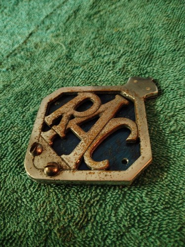 Vintage rac badge - vintage,
