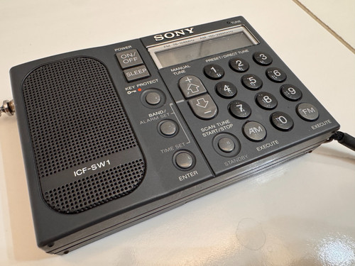 Sony icf sw1 vintage shortwave - icf-sw1,