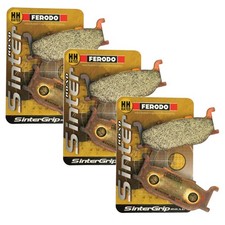 HONDA XRV 750 AFRICA TWIN RD04 1990 Full Set Ferodo ST Sintered Brake Pads