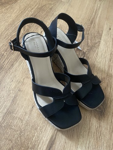 Size black heel ankle tie - size,