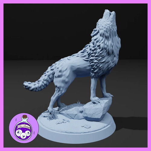 Dungeons dragons dire wolf - &,