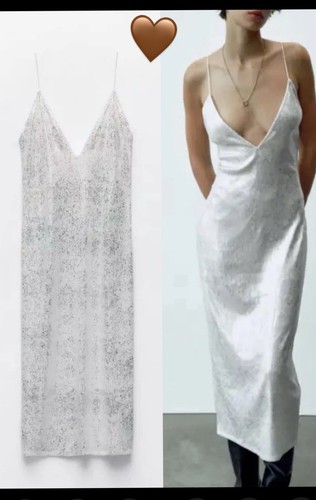 Zara sequinned midi - midi, bnwt