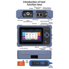 OTDR Fiber Optic Tester 4.3in