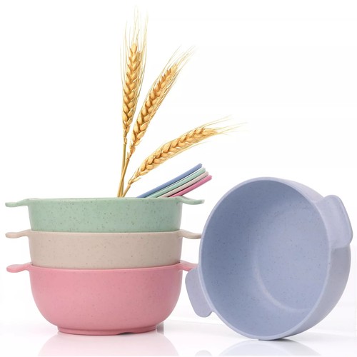 Unbreakable bowls with - with, handles