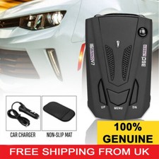 360° Full Band Car Laser Radar Speed Detector Camera Voice Alert Anti Police Kit