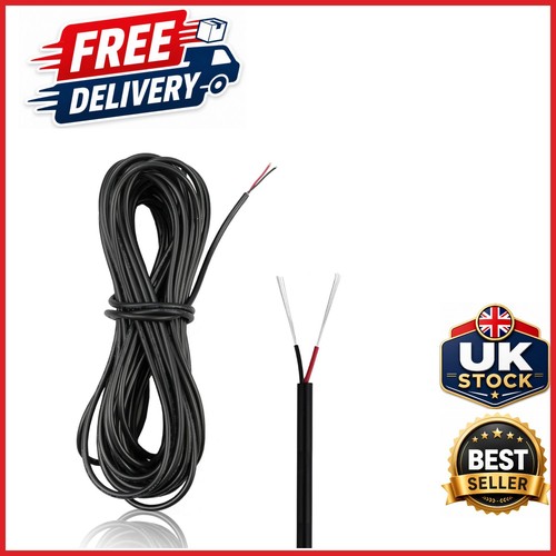 Black core electrical wire - black, 2