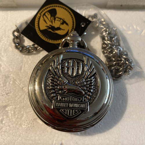 Harley davidson pocket watch - harley-davidson,