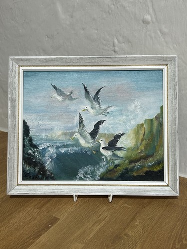 Original framed oil - original,
