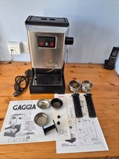 Gaggia Classic 1 or 2 Cups Espresso Machine - 2003 (Italian) Full working order