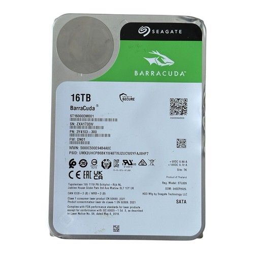 10h use seagate - @1d, use@