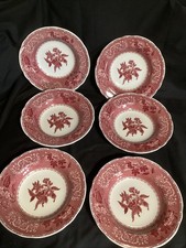 Spode Pink Camilla 9” Rimmed