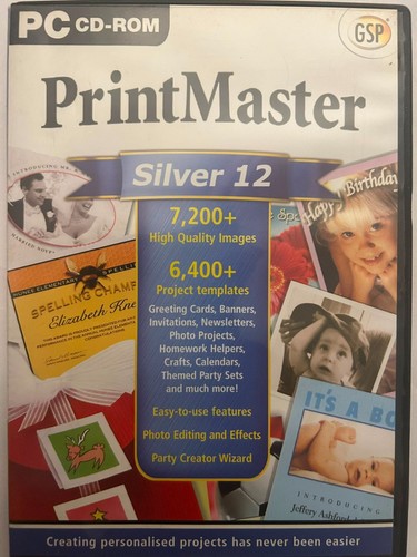 Printmaster silver pc - silver, 12