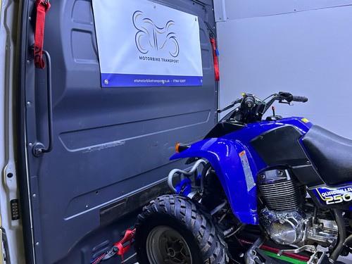 Motorcycle quadbike delivery - quadbike,