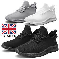Men's Wear Resistant Sneakers Breathable Mesh Running Shoes Soft Sole Trainers