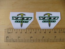 Yeti bike mtb decals - bike,