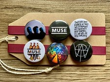 Muse - Button Pin Badge Set