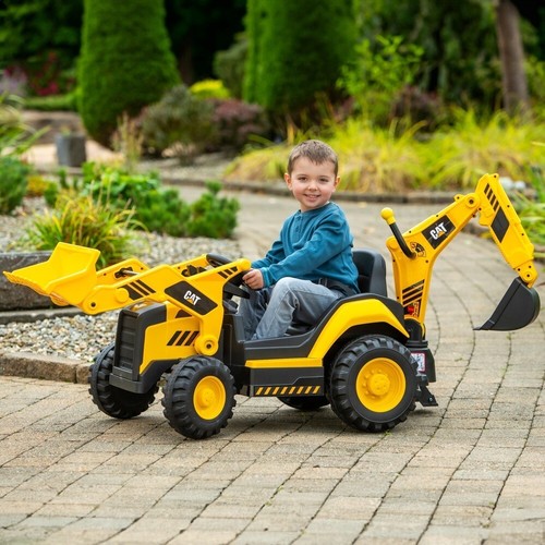 Cat backhoe tractor electric - tractor,